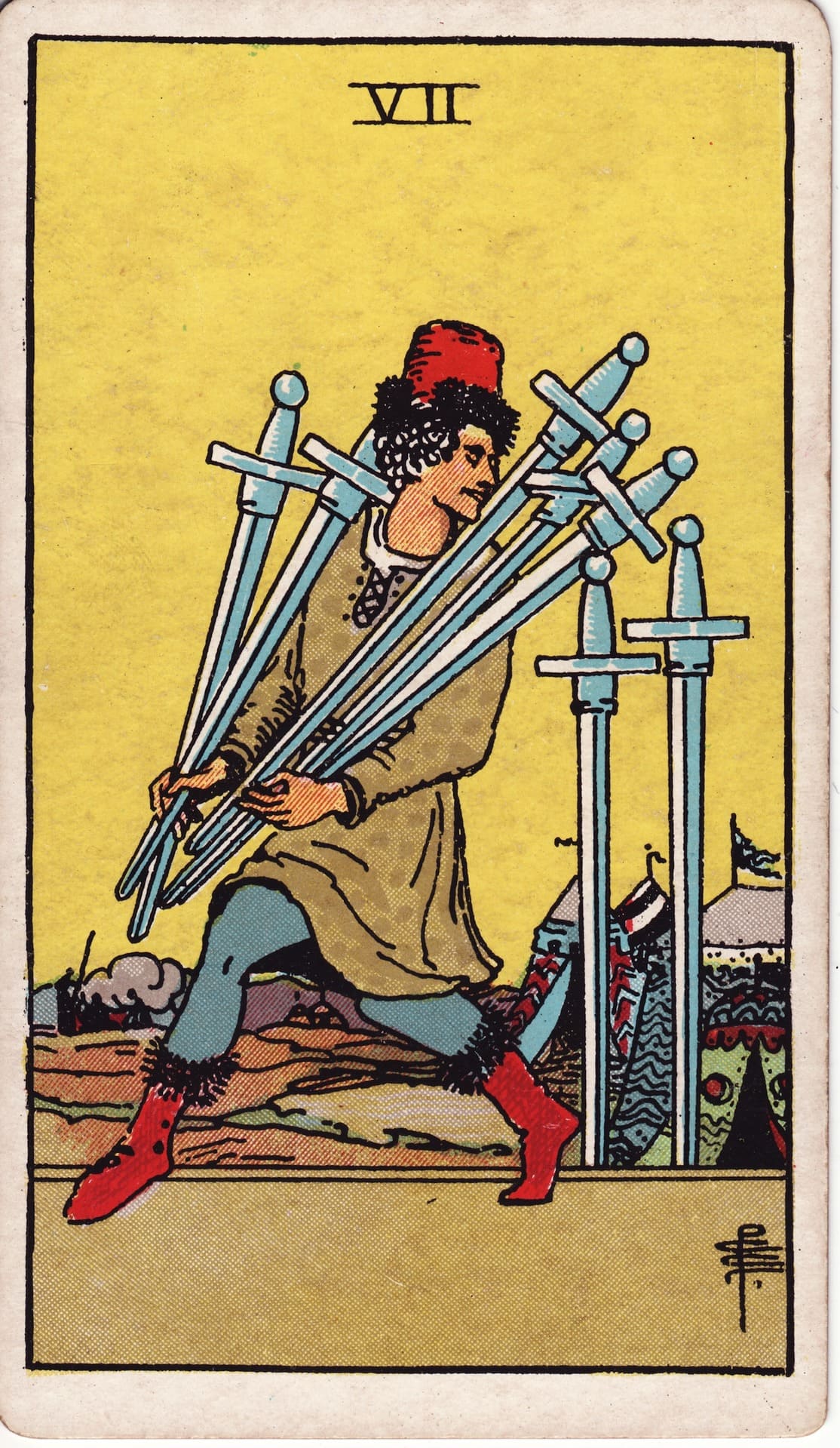 Seven of Swords (소드 7)