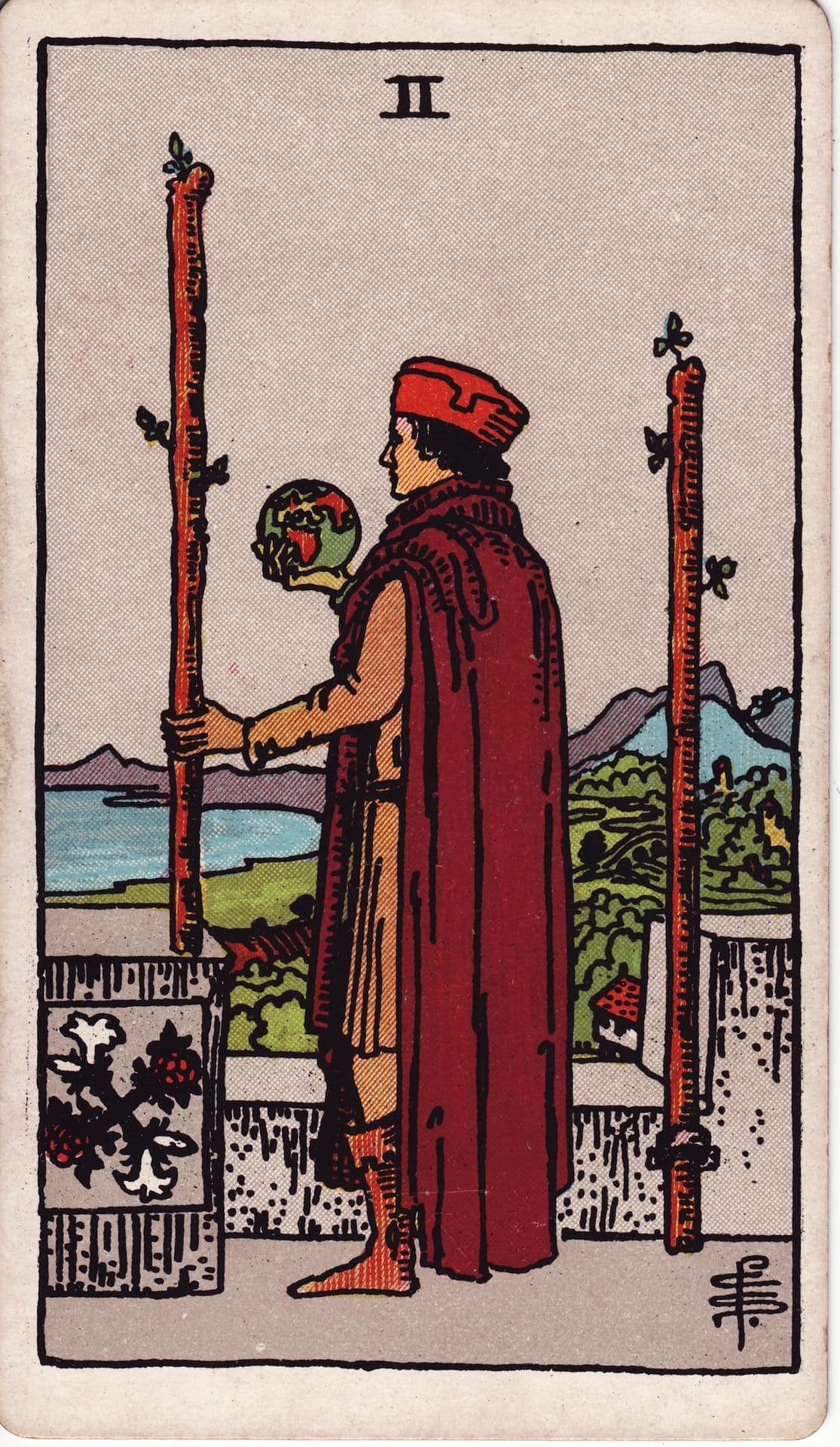 Two of Wands (완드 2)