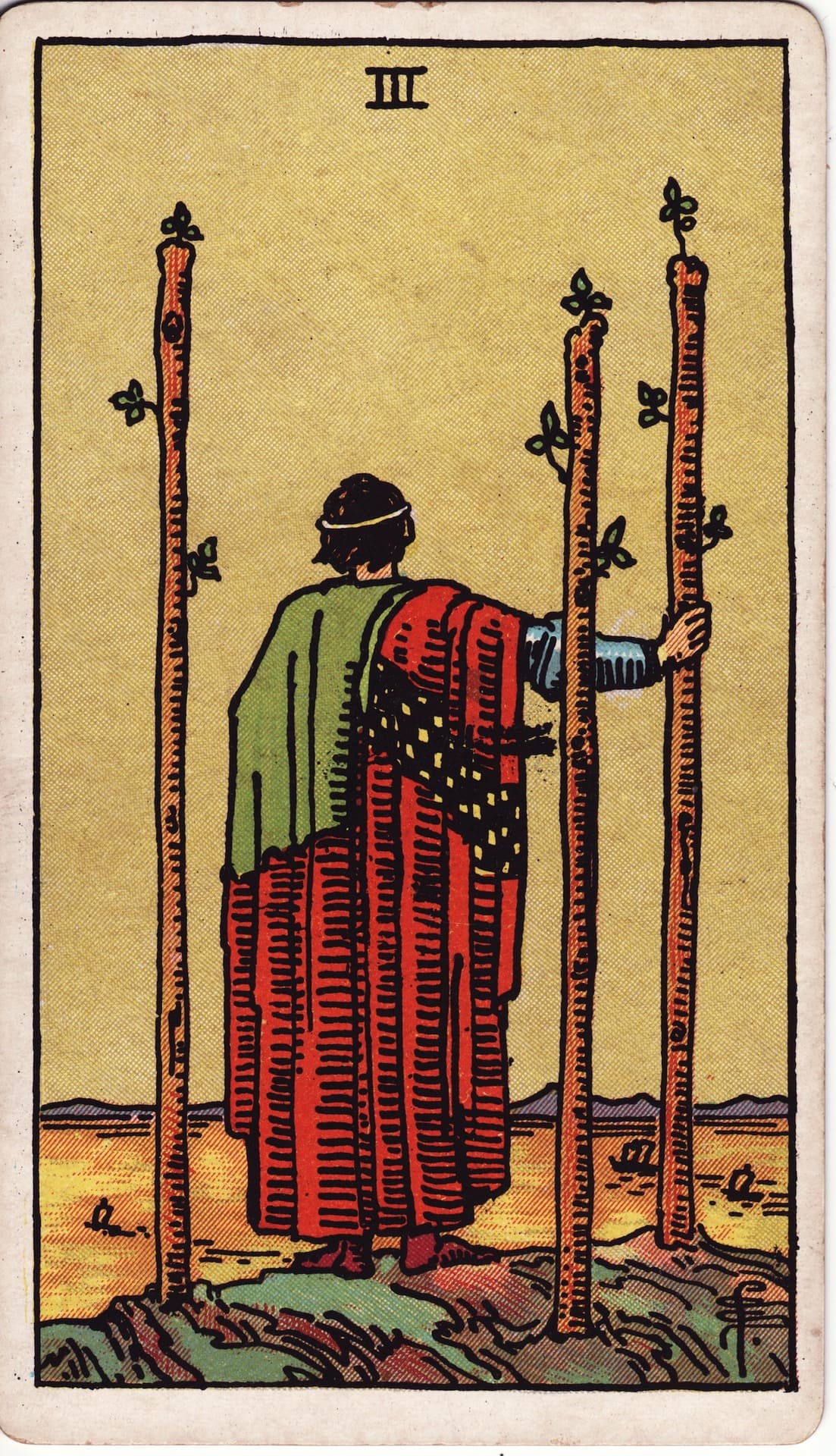 Three of Wands (완드 3)