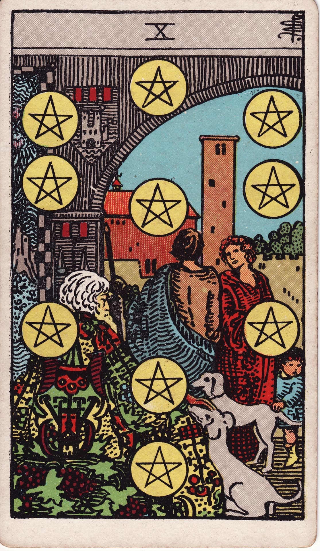 Ten of Pentacles (펜타클 10)